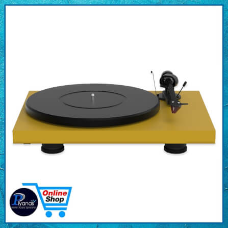 เครื่องเล่นแผ่นเสียง PROJECT : DEBUT CARBON EVO (พร้อมหัวเข็ม ORTOFON รุ่น 2M RED) (SATIN YELLOW)_2